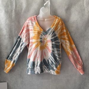 Scotch and Soda Resort Maison Scotch Tie Dye Sweatshirt Size Medium
